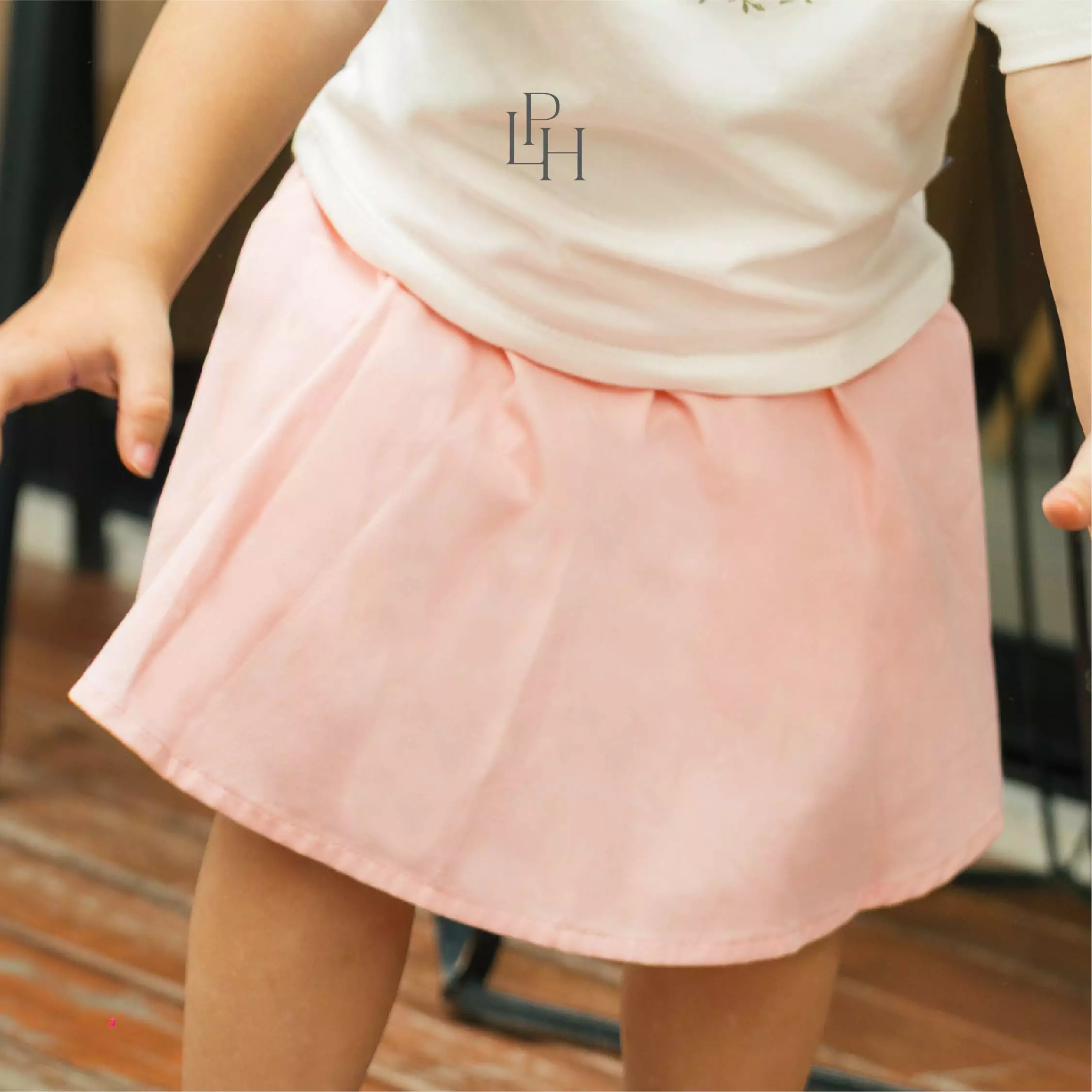 Little Palmerhaus - Tiffany Skort (Celana Rok Anak) Soft Pink