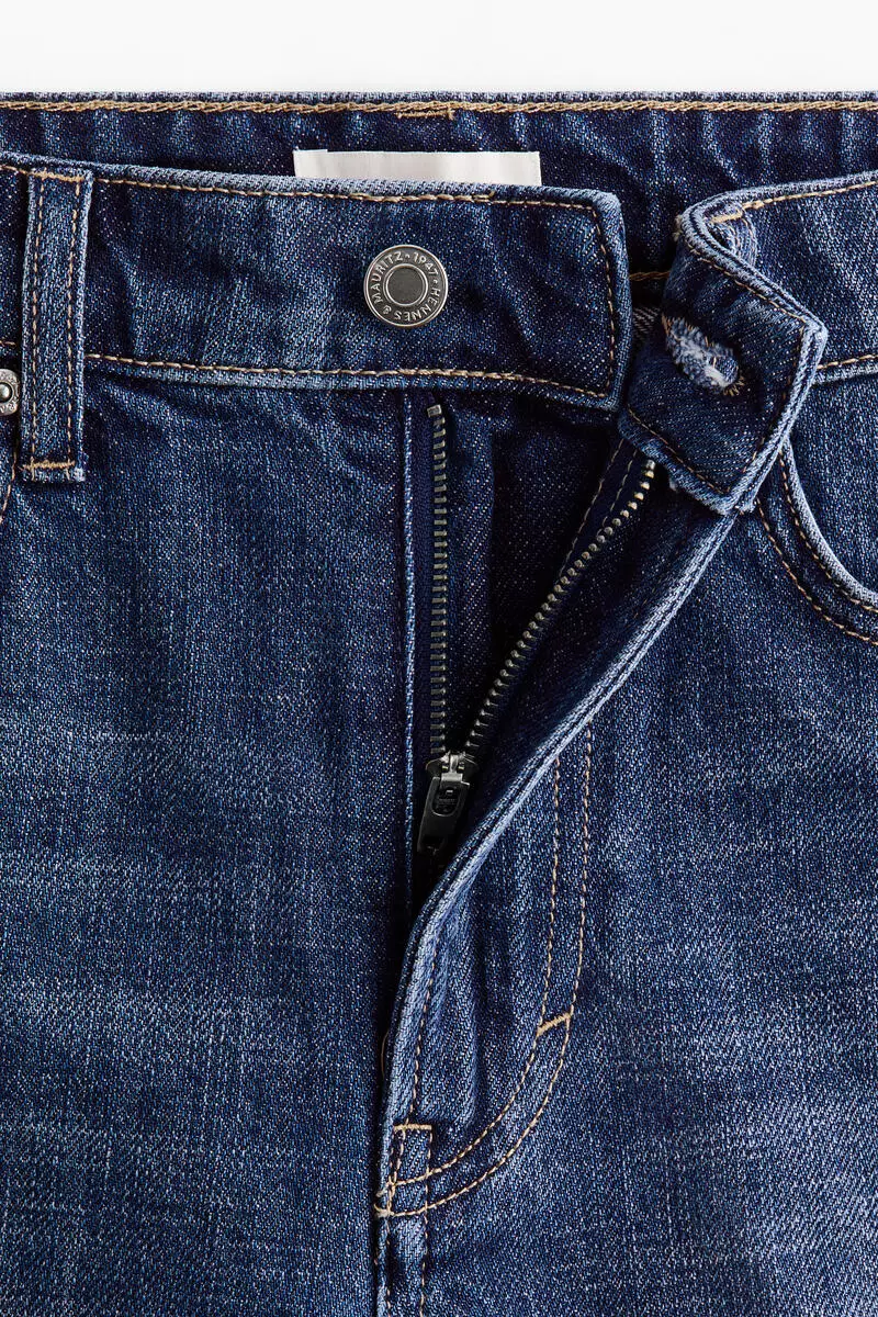 Denim Bermuda shorts