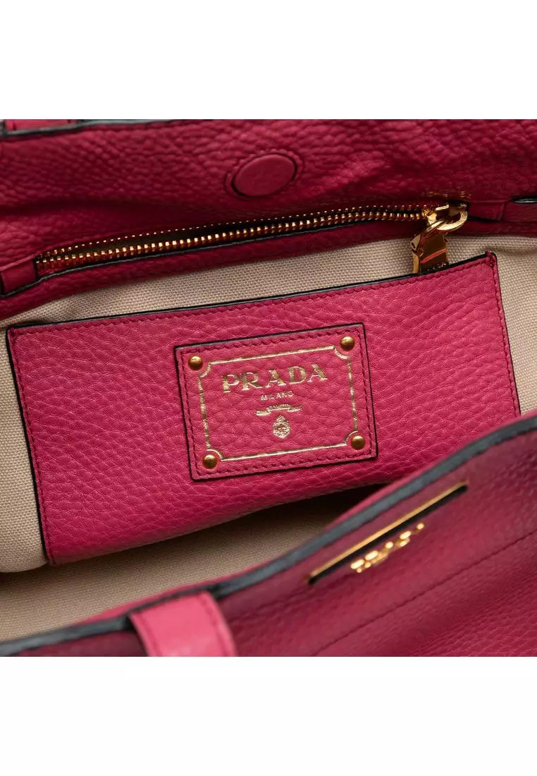 Pre-Loved Prada Vitello Daino Tote