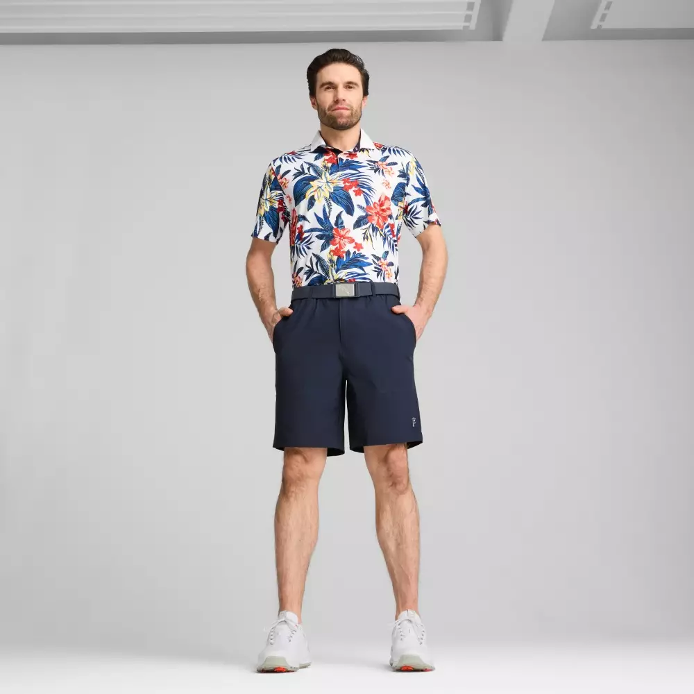 PUMA Men's PUMA x PALM TREE CREW Floral Polo Shirt