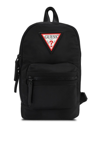 GUESS black Originals Sling Backpack 5B03CAC10D092FGS_1