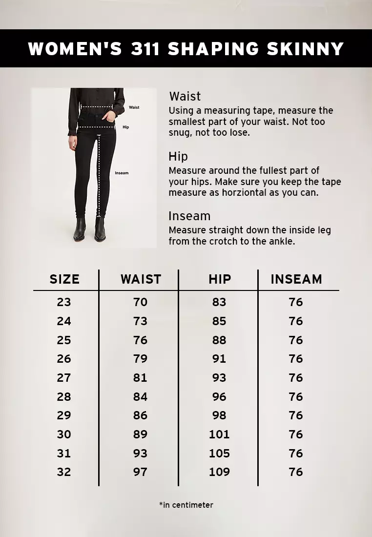 Levi's® Women's 311 Shaping Skinny Jeans (19626-0556)