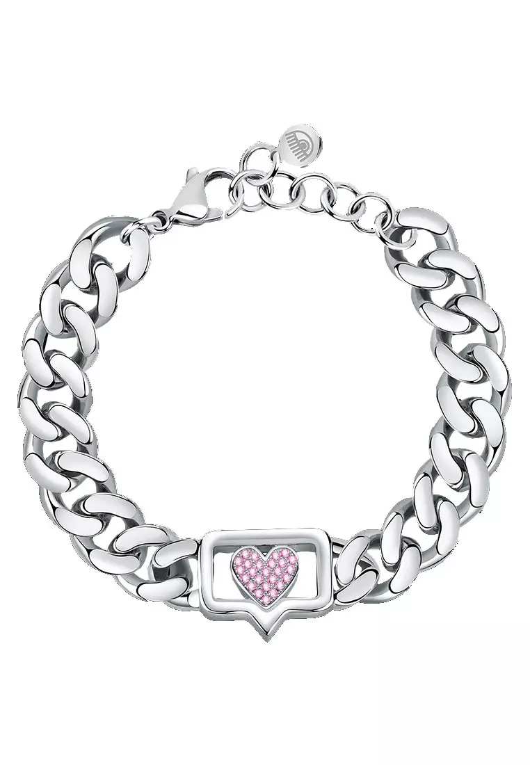 Buy Chiara Ferragni Chiara Ferragni Chain 165+30mm Pink Heart Women's  Bracelets J19AUW11 2024 Online