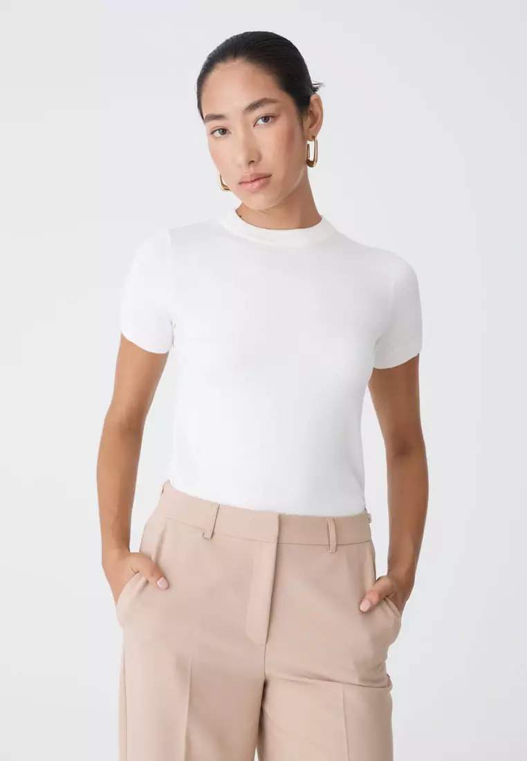 Catherine Short Sleeve Knit