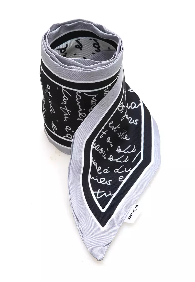 Livi Mini Scarf Wanita Material Silk High Quality - AR-106 #4