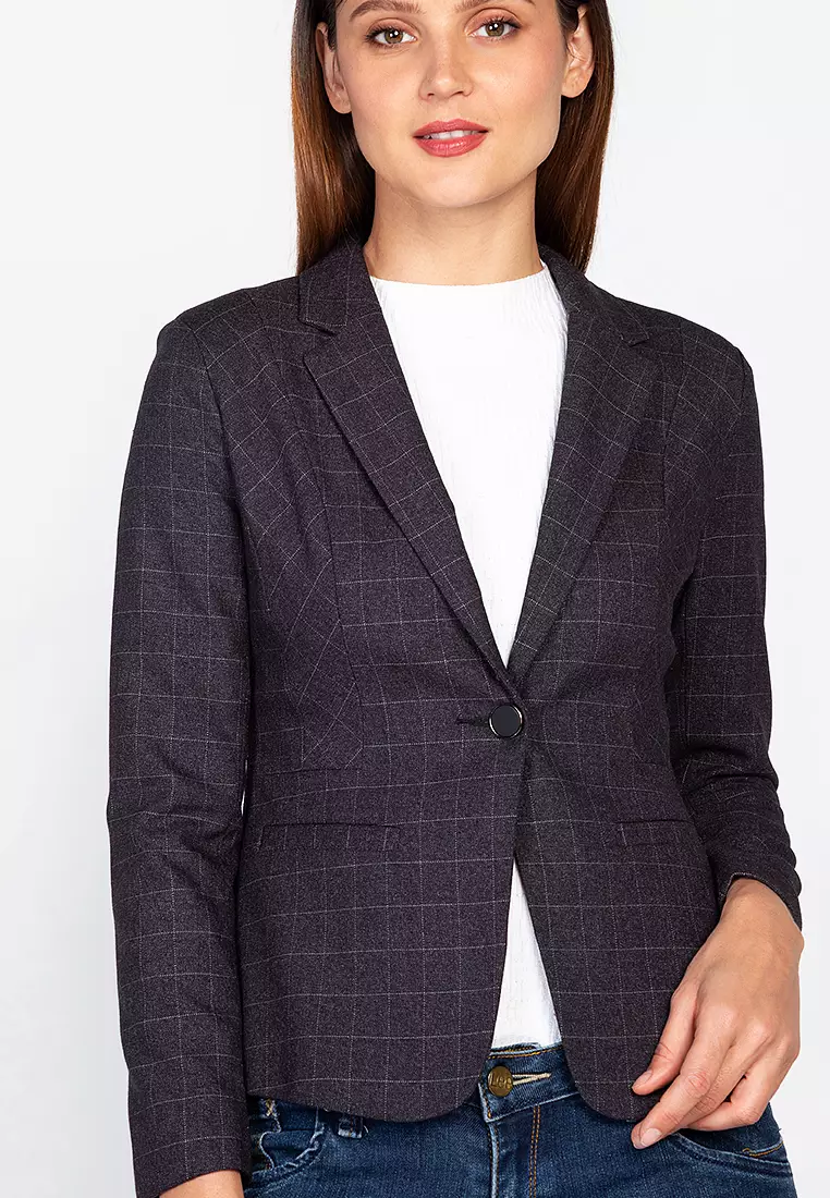 Woolen Business Casual Blazer