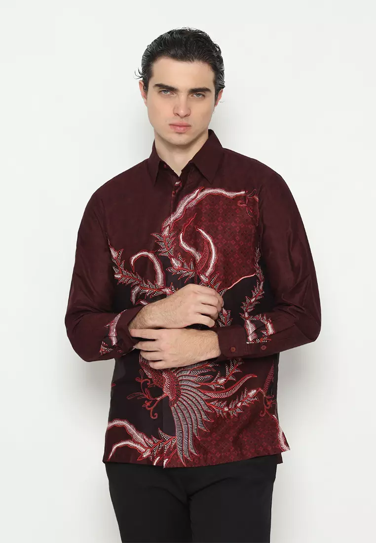 Hadinata Batik Premium Kemeja Panjang Furing Genta Gyana