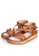 Twenty Eight Shoes brown Leather Strappy Platform Sandals VS6668 80587SH9D4E326GS_3