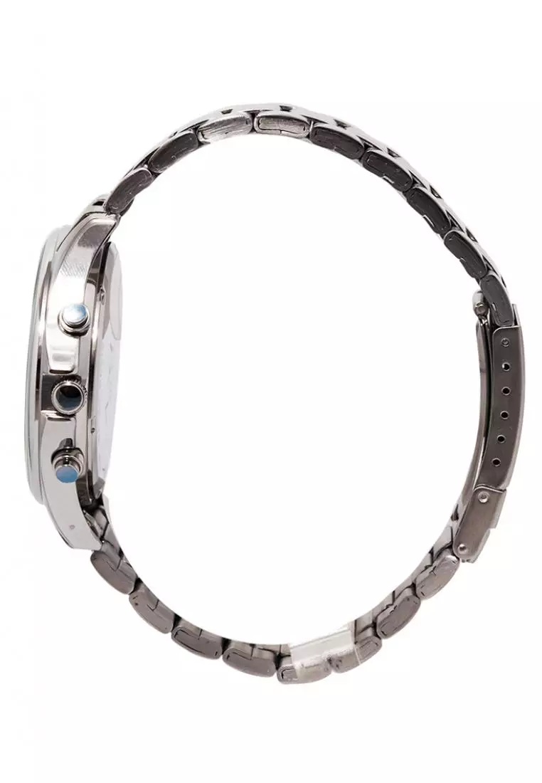 Buy Axis (BUY1TAKE1) Axis Leonardo Silver Stainless Steel AH1308-0102 ...