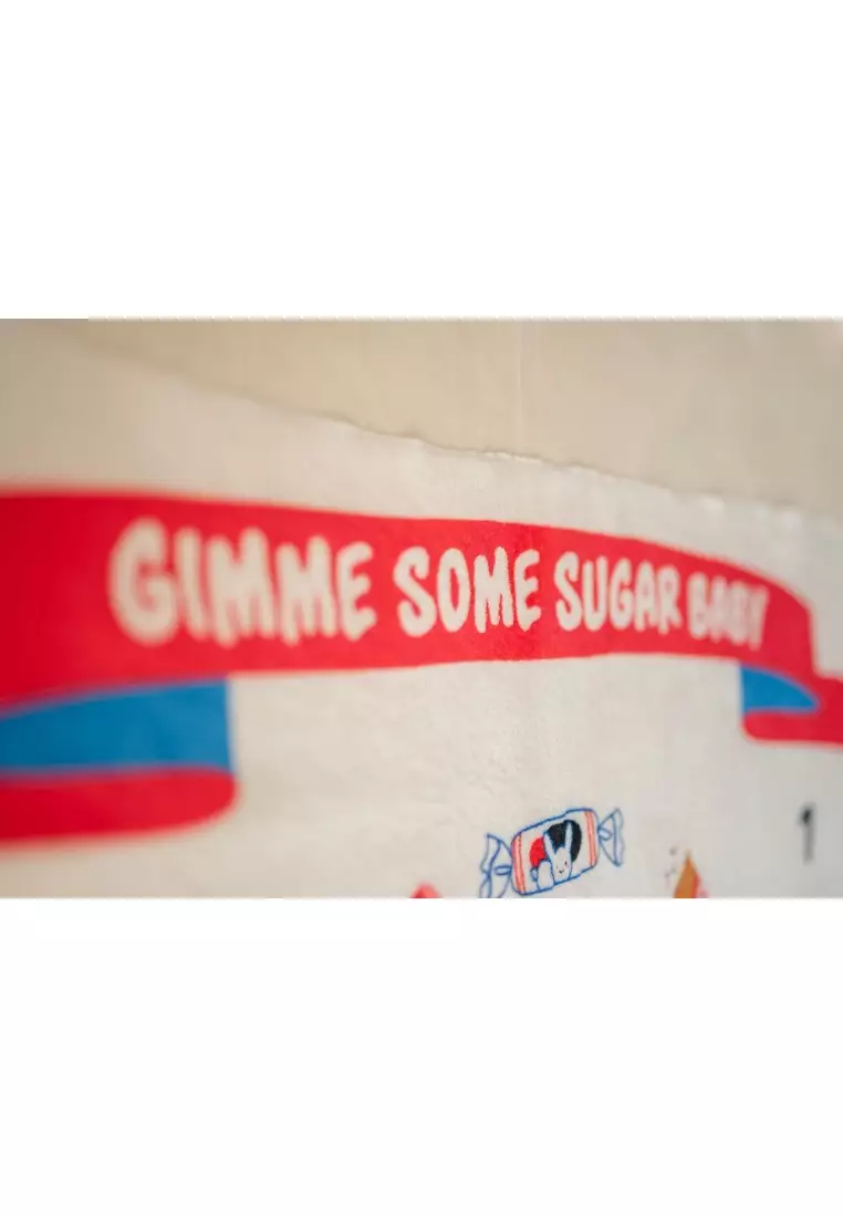 The Wee Bean Fleece Milestone Photography Blanket Hong Kong Snacks