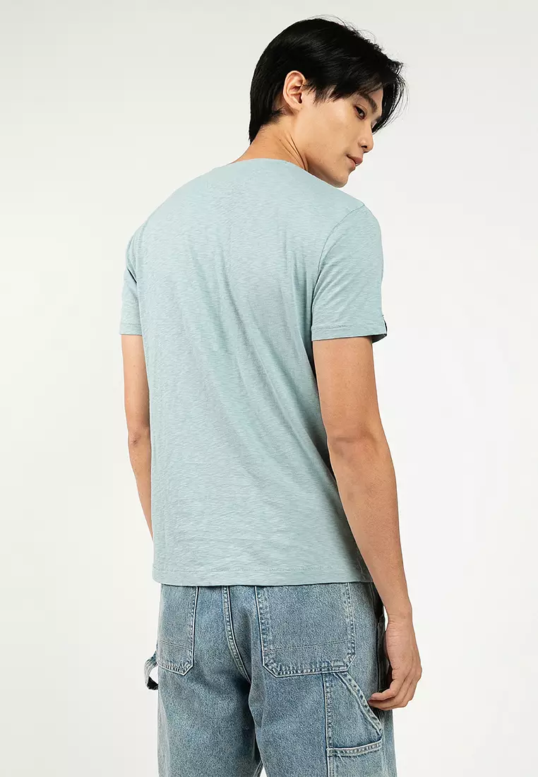 Merchant Grandad Jersey Top