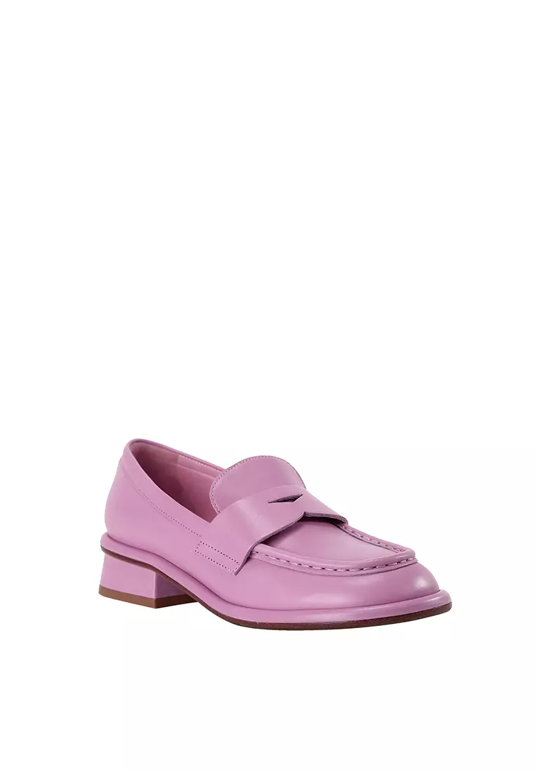 Purple deals penny loafers