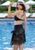 YG Fitness black (3PCS) Ethnic Wind Sparks Bikini Swimsuit Set F5202US7FCE495GS_3