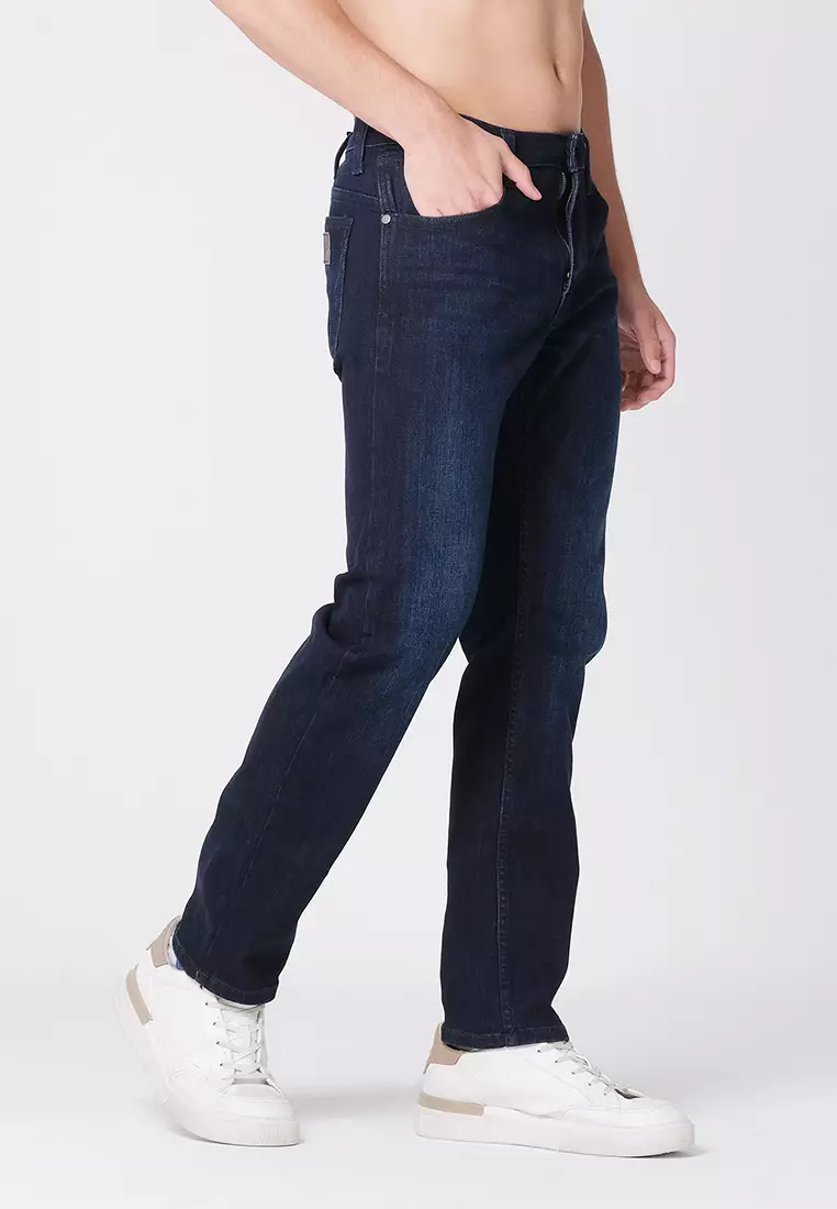 Wrangler Men's Denim Jeans Texas Sim Fit