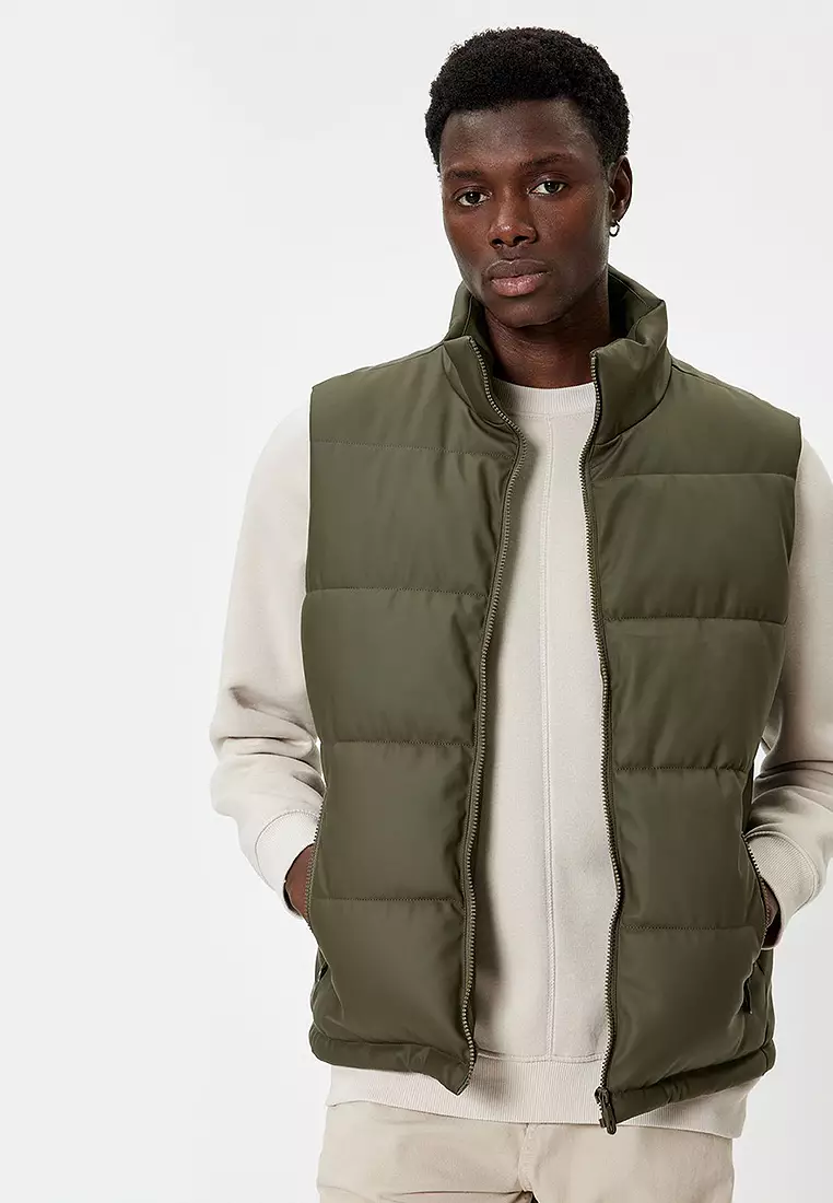 Puffer Vest Slim Fit