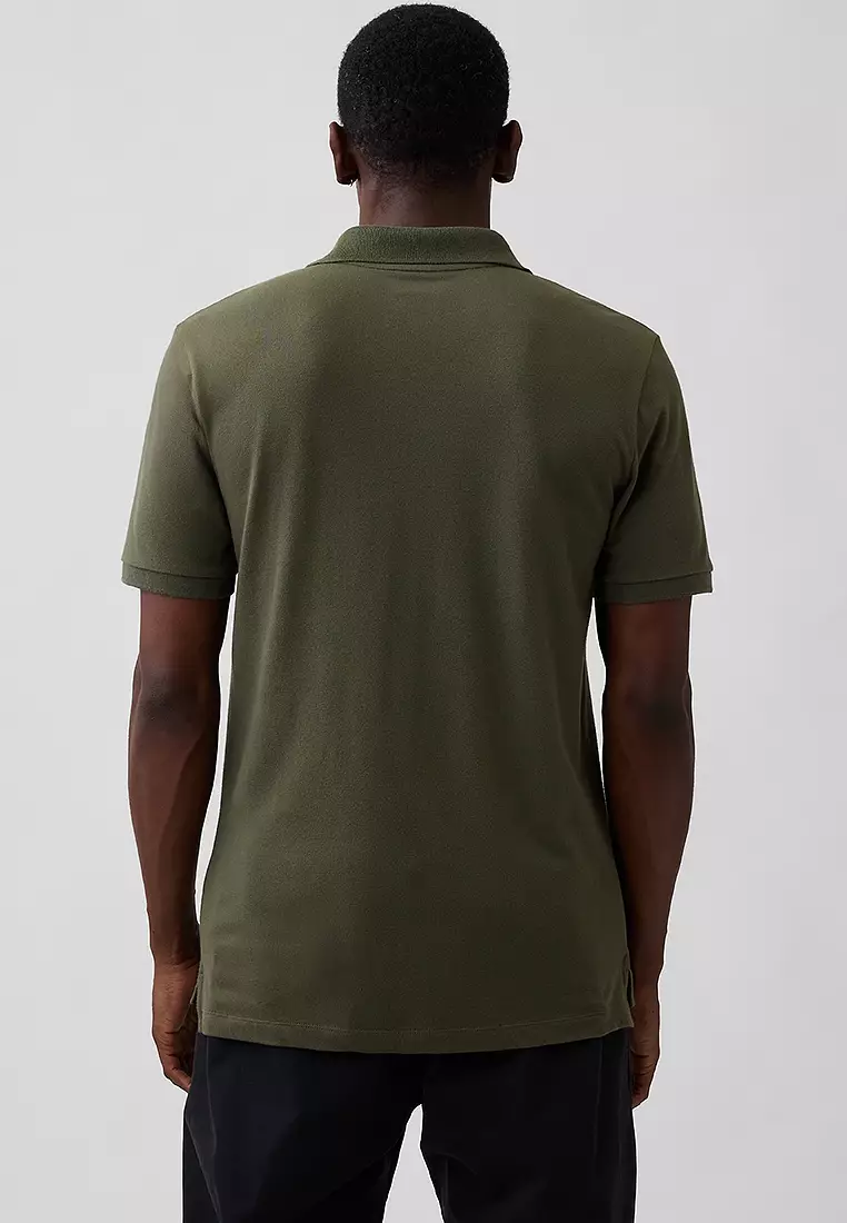 Stretch Pique Polo Shirt