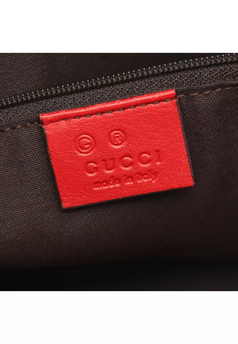 Buy GUCCI Pre-Loved Gucci GG canvas Handbag tote bag canvas