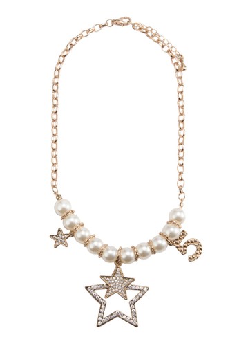 Pearlescent Starry Necklace,esprit衣服目錄 飾品配件, 項鍊