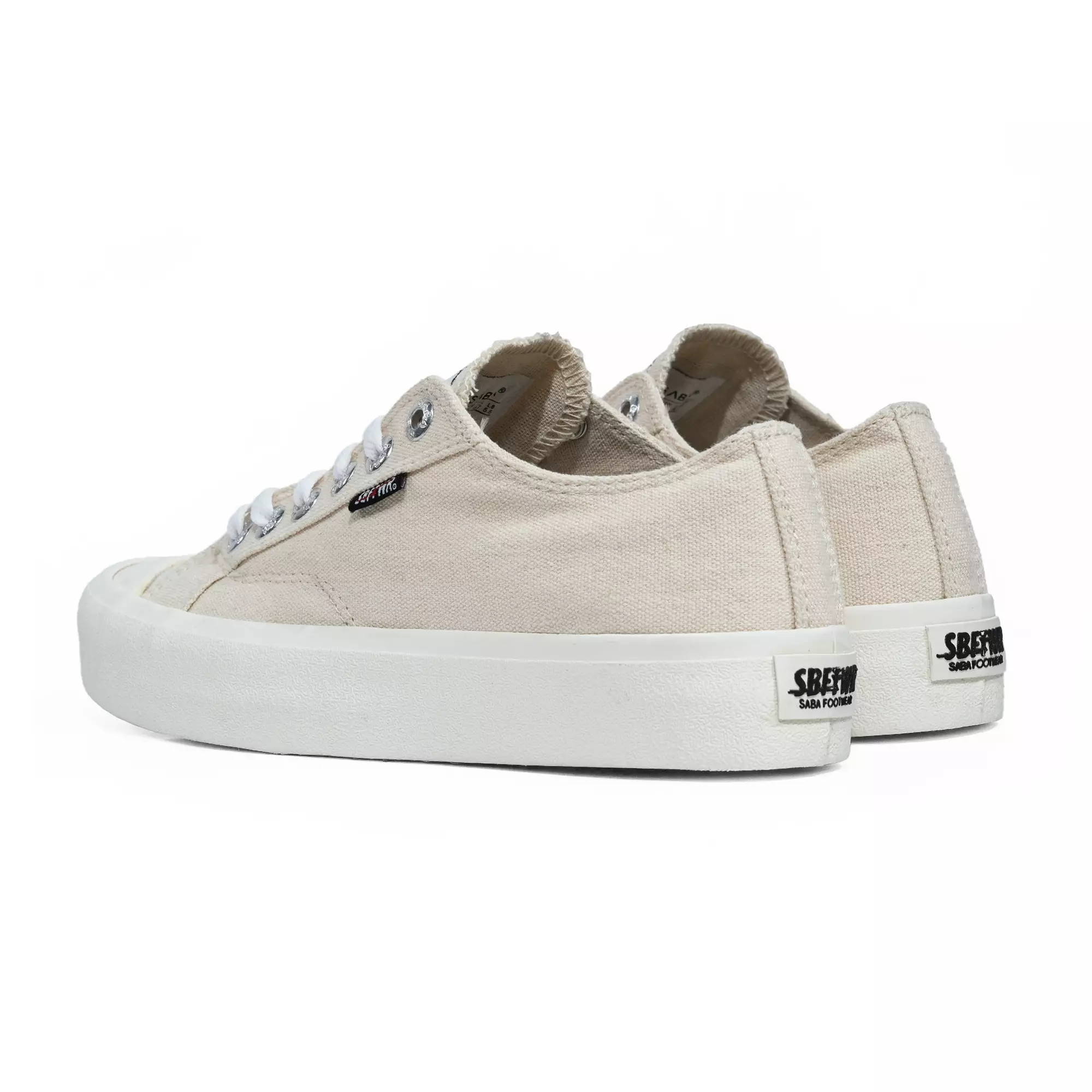 SABA Basic Off White - Sepatu Sneakers Casual Pria Wanita Original 100% BS 06