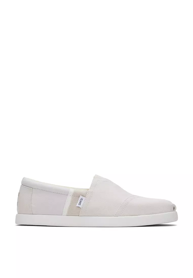 Discount on Toms  shoes - SKU: Espadrille Alpargata Forward Men - Porcelain Color Block Canvas