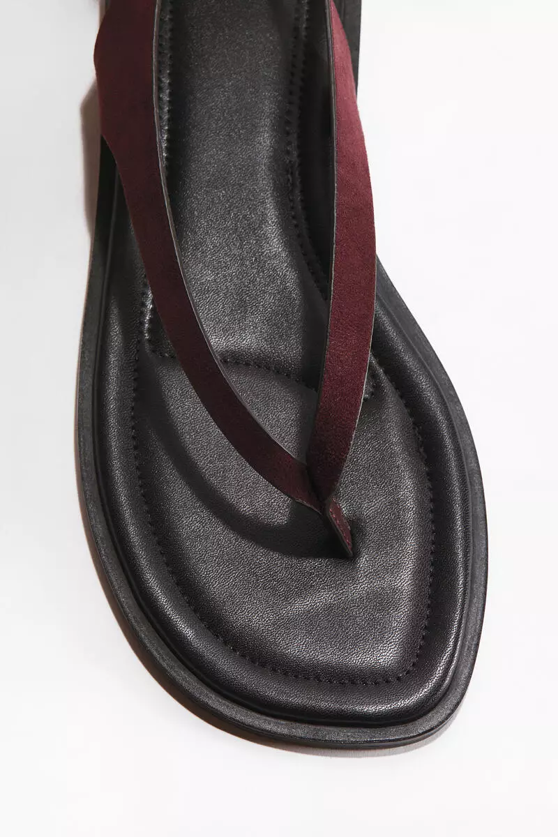 Tie-detail sandals