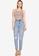 MISSGUIDED blue Riot Highwaisted Busted Knee Mom Jeans 5BBFAAA208585FGS_4