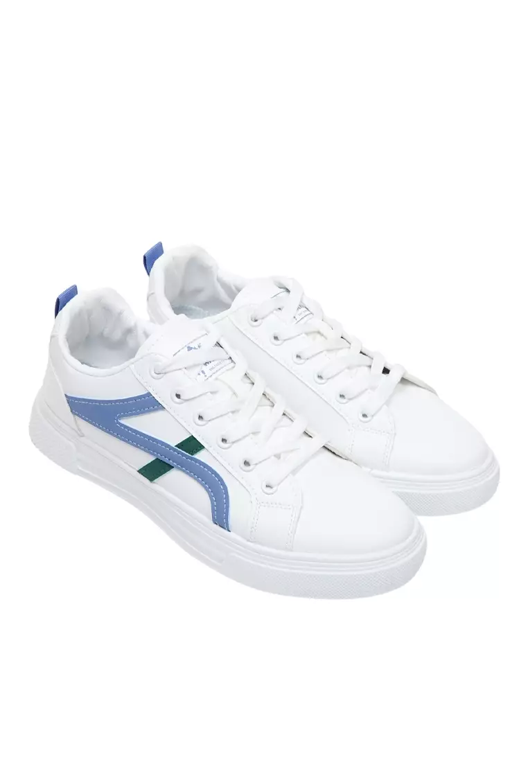 Dr. Kevin Sepatu Sneakers Casual Pria Kets Sekolah Kulit 881-005