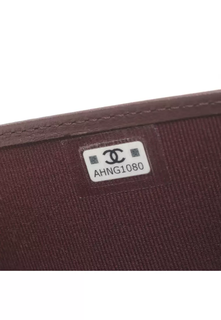 Buy Chanel Preloved Chanel classic Small flap wallet trifold wallet