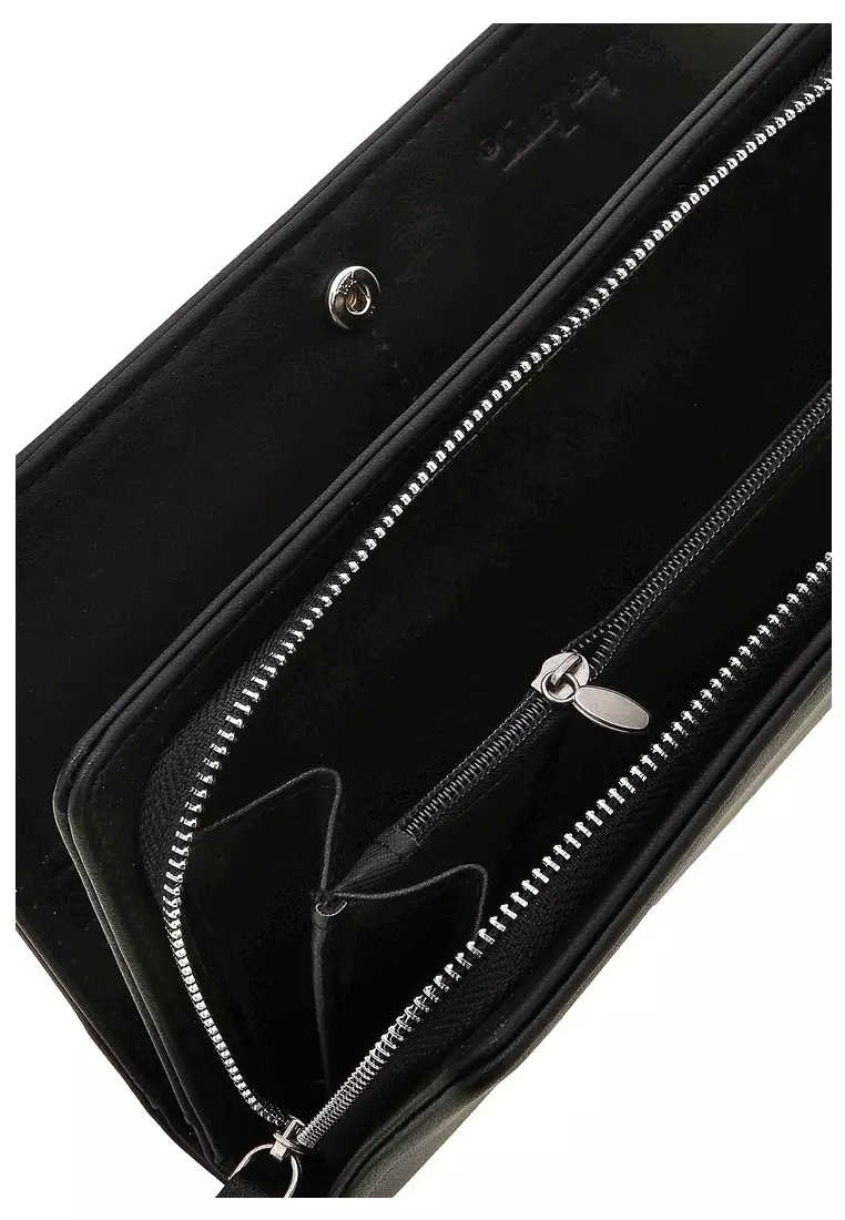 Dompet Wanita Model Panjang Casual Women's Wallet Many Slot Material Kulit ORIGINAL