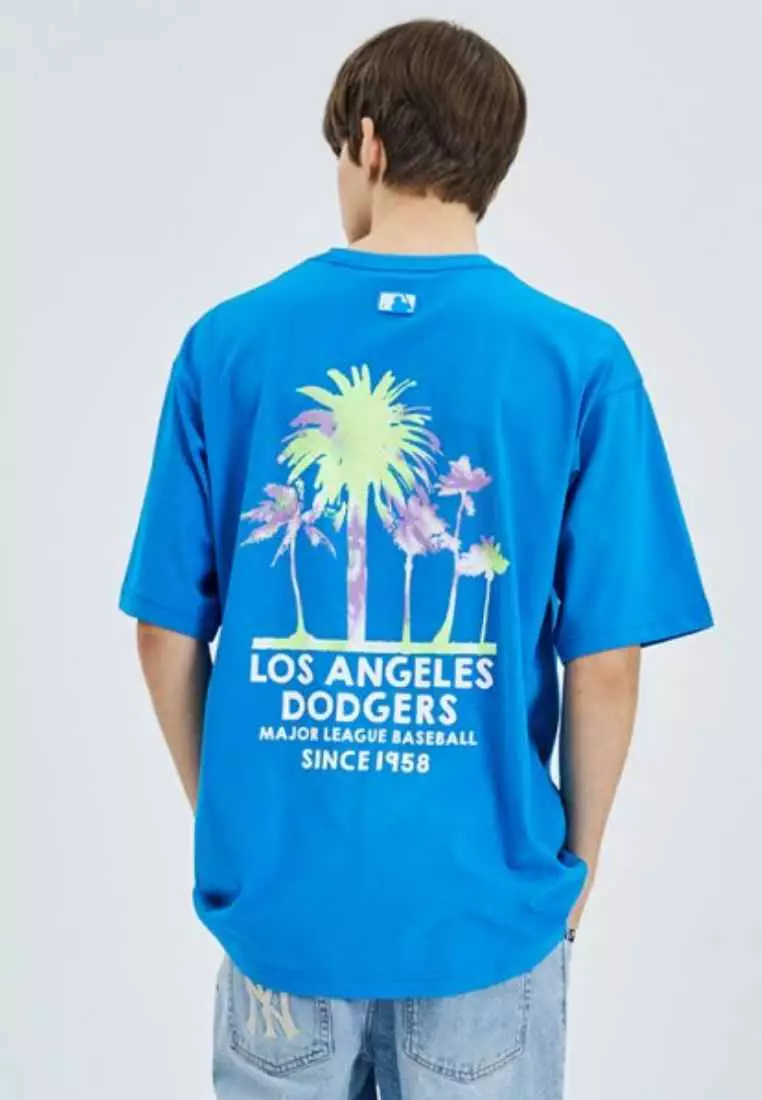 MLB Korea - Palm Tree Overfit Short Sleeve T-Shirt Mint / XS