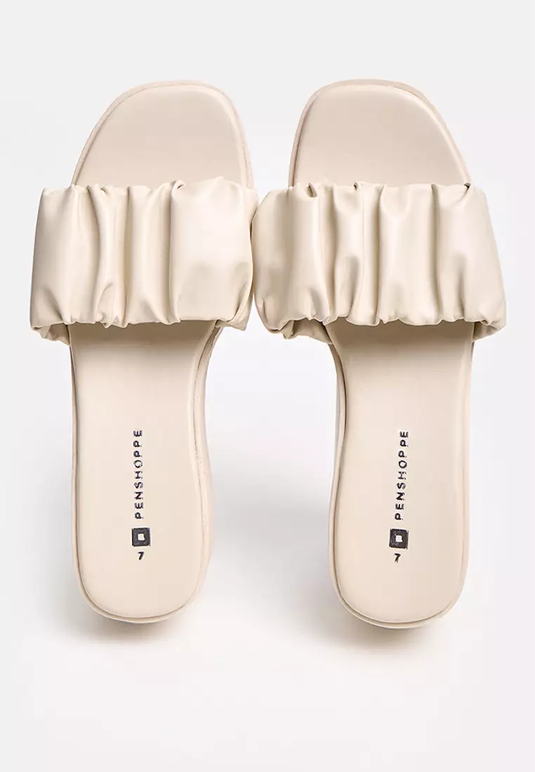 Women's Leather Platform Sandals