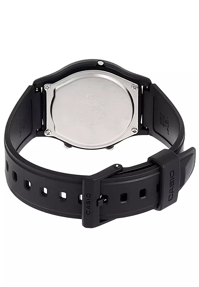 Casio - Jam Tangan Pria - Black - Resin Strap - AW-49H-1BVDF