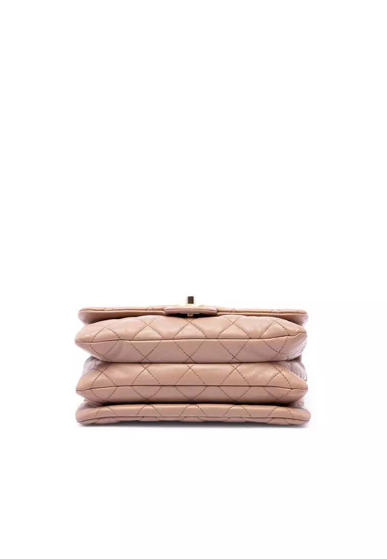 Pre-Loved Chanel Small Quilted Lambskin Pillow Crush Flap