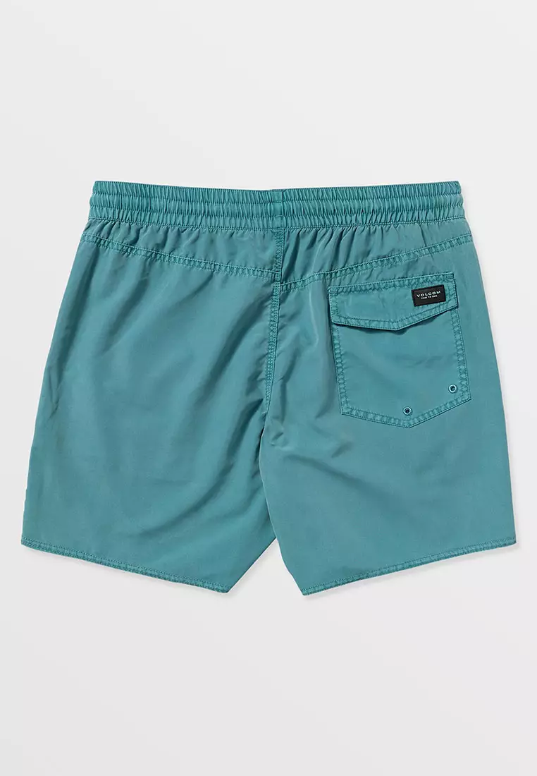 MBS CENTER TRUNK 17 BOARDSHORTS USED BLUE