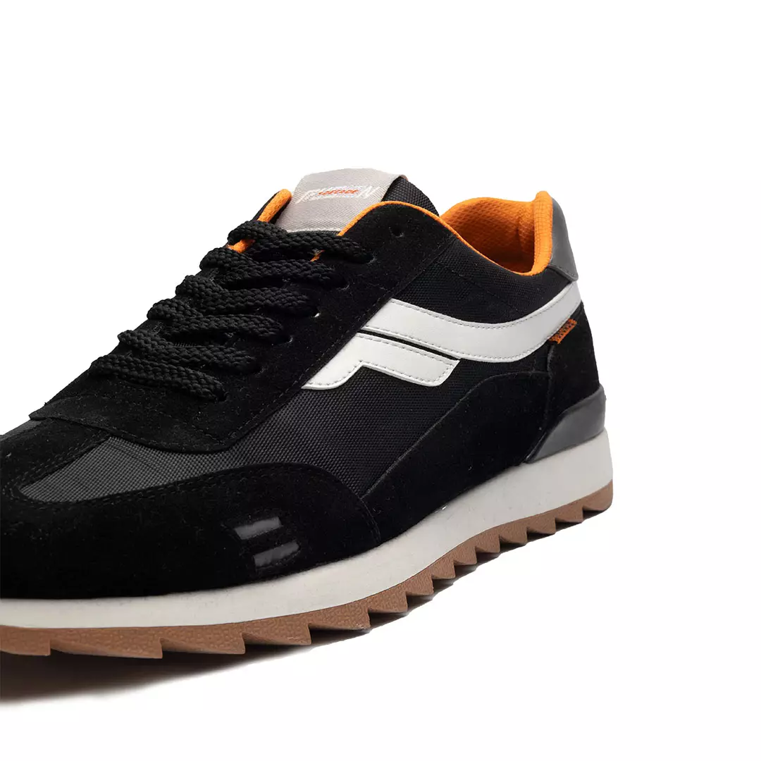 Footstep Footwear Sepatu pria Sneakers Fusion 1 Decade Black Original Shoes