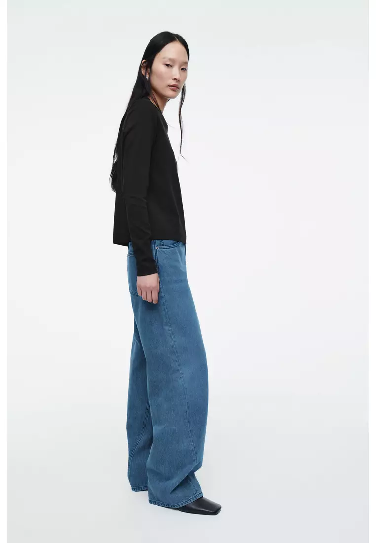 CLEAN CUT REGULAR LONG-SLEEVED T-SHIRT