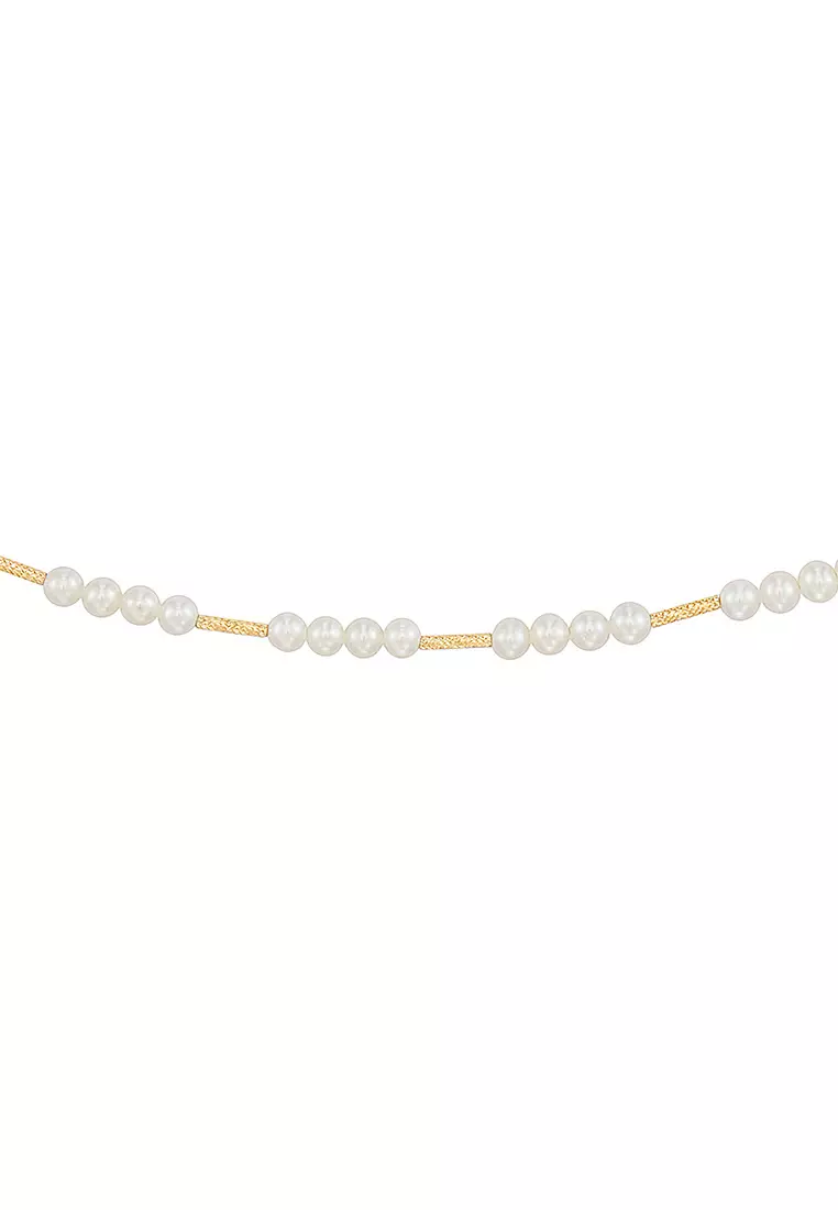 HABIB Fresh Water Pearl Bracelet in 750/18K Yellow Gold 682470725