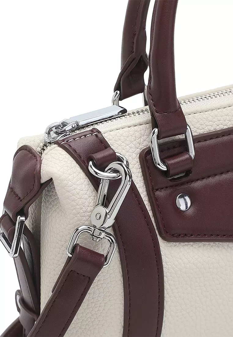 Women's Top Handle Bag / Sling Bag / Crossbody Bag / Shoulder Bag - Beige