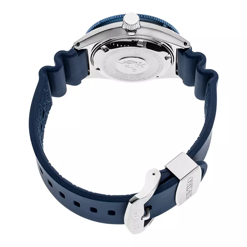 Jam Tangan Pria Seiko Prospex SPB071J1 PADI Automatic Blue Dial Blue Silicone Strap Special Edition