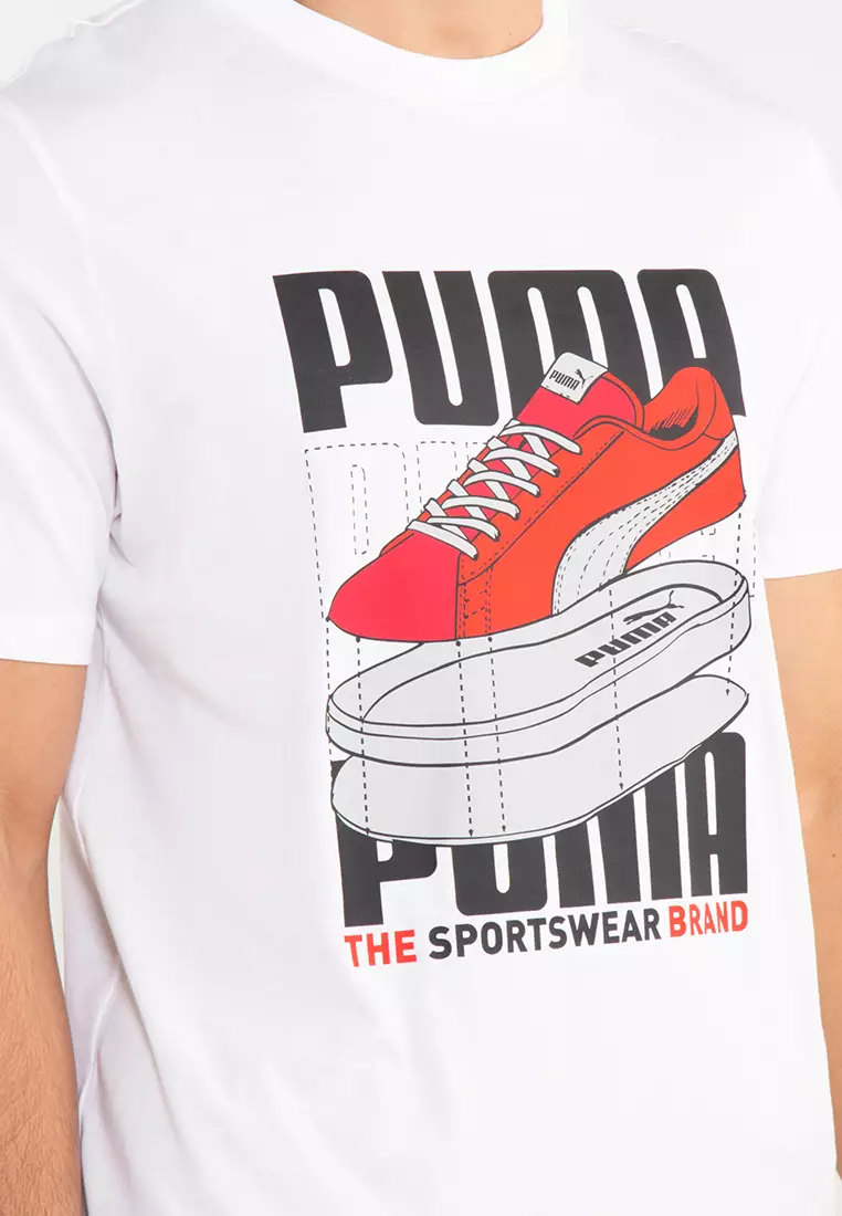 Buy PUMA Graphic Sneaker Tee Online