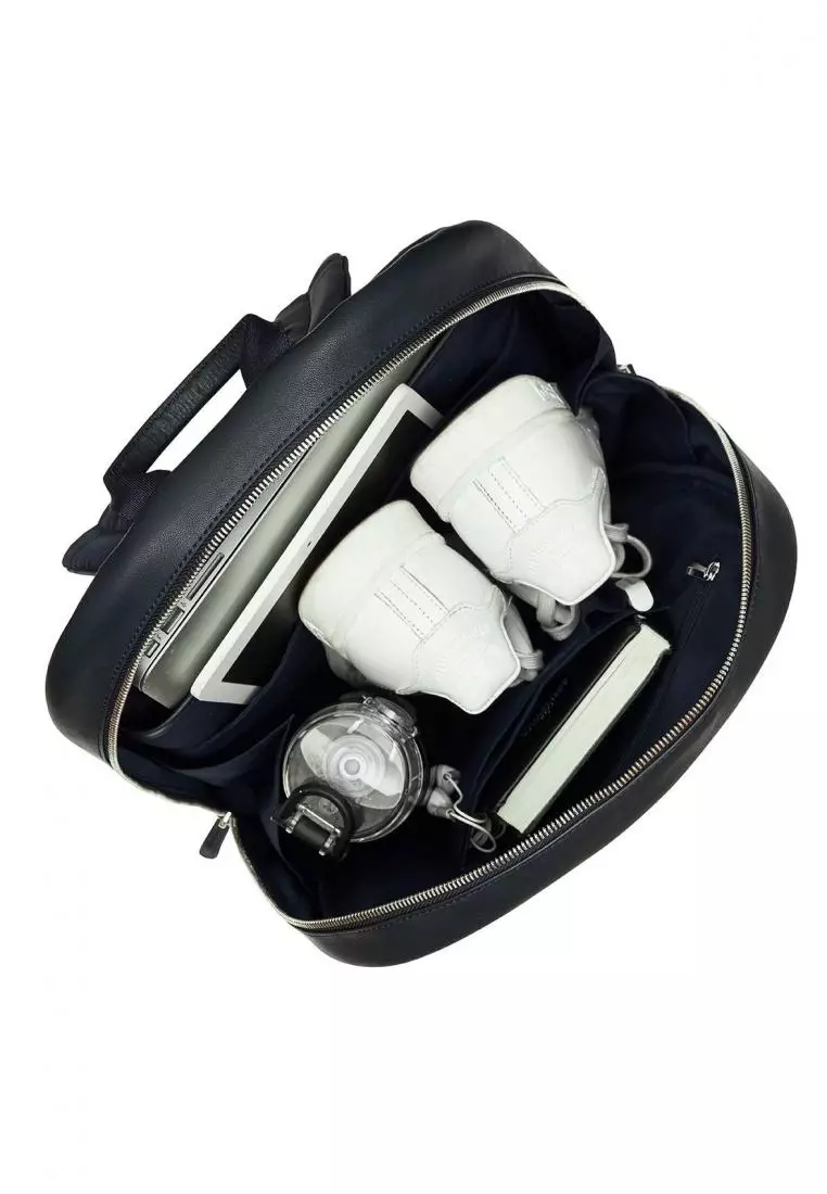 Knomo Beaux Leather Laptop Backpack 14