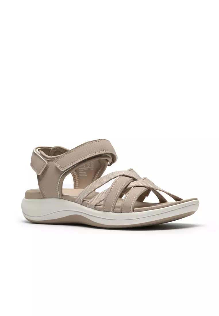 Womens Mira Shore Strappy Sandals - Sand