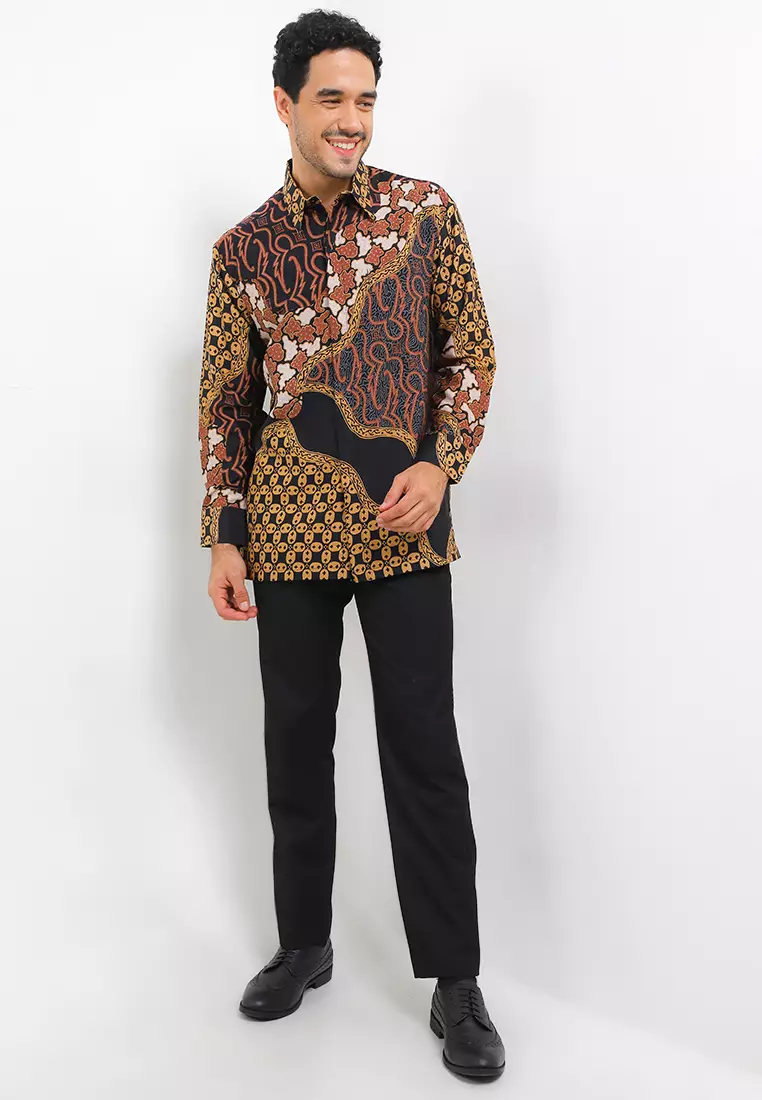 Kemeja Regular Fit Batik Parang Watu