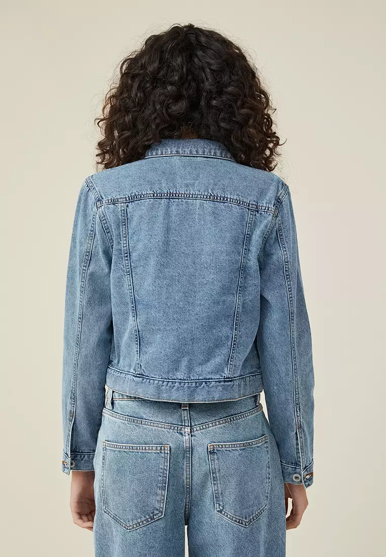 Cotton on best sale girlfriend denim jacket