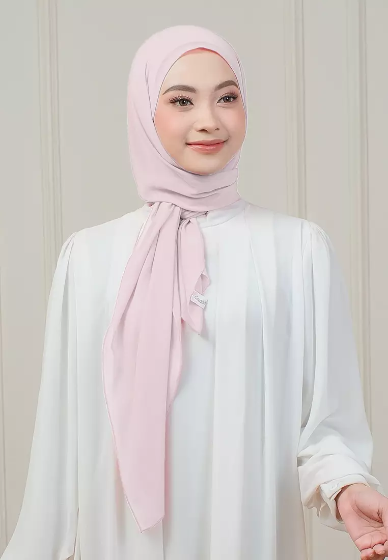 HIJAB INSTAN MAGNET SYIFA - POWDER PINK