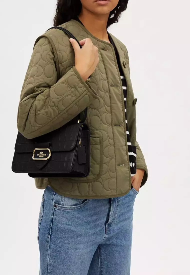 Coach Large Morgan Square Crossbody Black