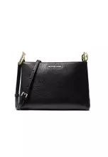 Buy Michael Kors Trisha Medium Pebbled Leather Crossbody Bag