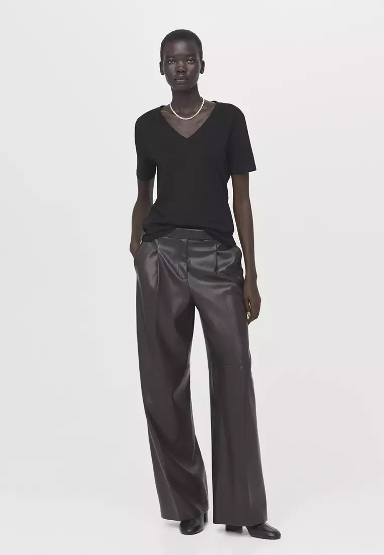 V-Neck Cotton T-Shirt