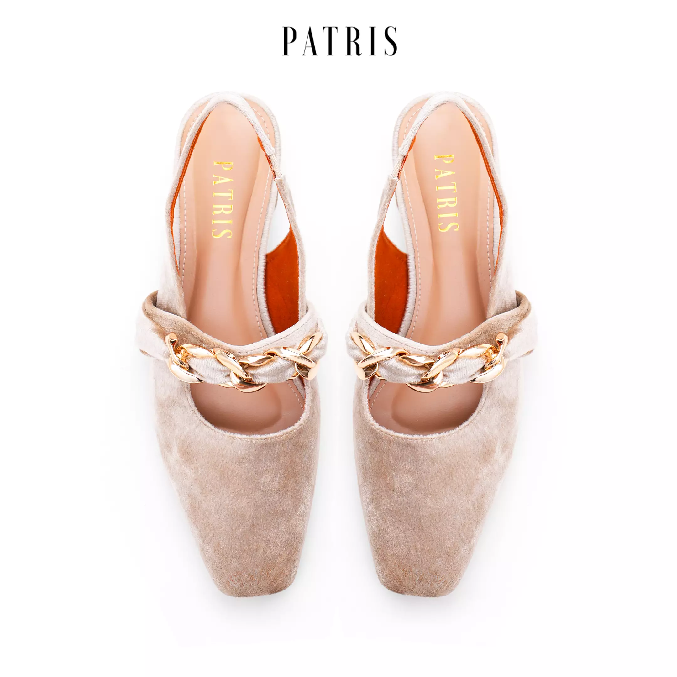 PATRIS Catalina Mules Wanita Heels / Hak 3 Cm