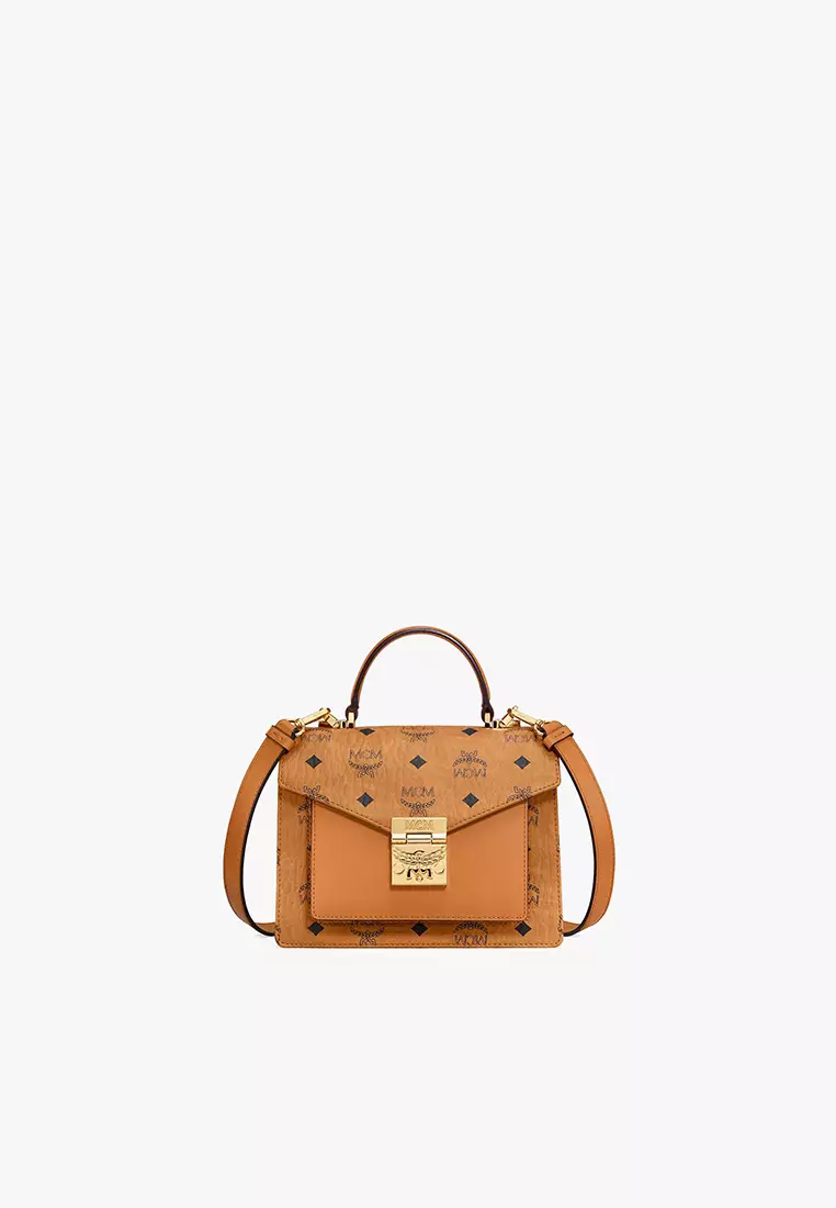 Buy MCM Tracy Satchel in Visetos 2025 Online ZALORA Philippines